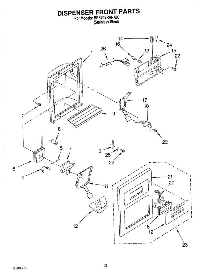 Diagram for BRS70YRANA00
