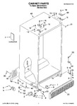 Diagram for 01 - Cabinet Parts