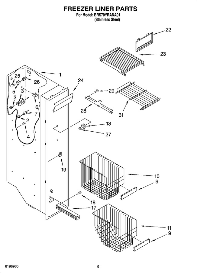Diagram for BRS70YRANA01