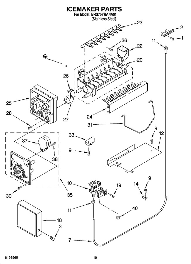 Diagram for BRS70YRANA01