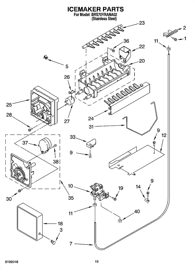 Diagram for BRS70YRANA02