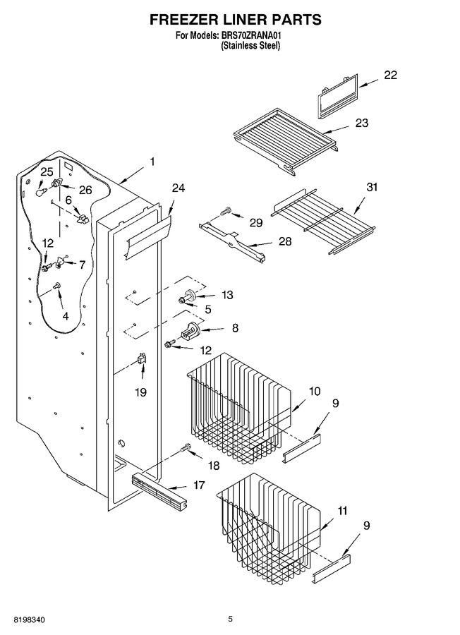 Diagram for BRS70ZRANA01