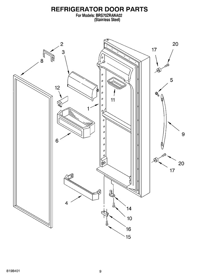 Diagram for BRS70ZRANA02