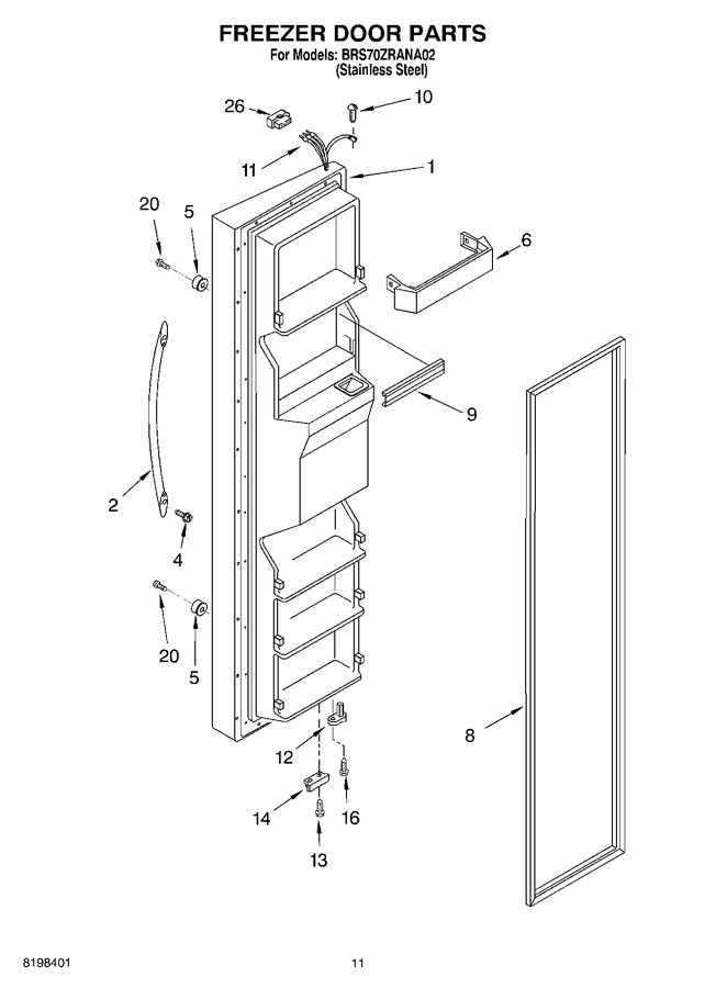 Diagram for BRS70ZRANA02