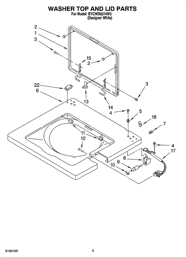 Diagram for BYCWD6274W3