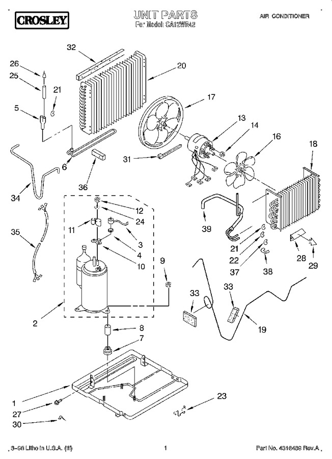Diagram for CA12WR42