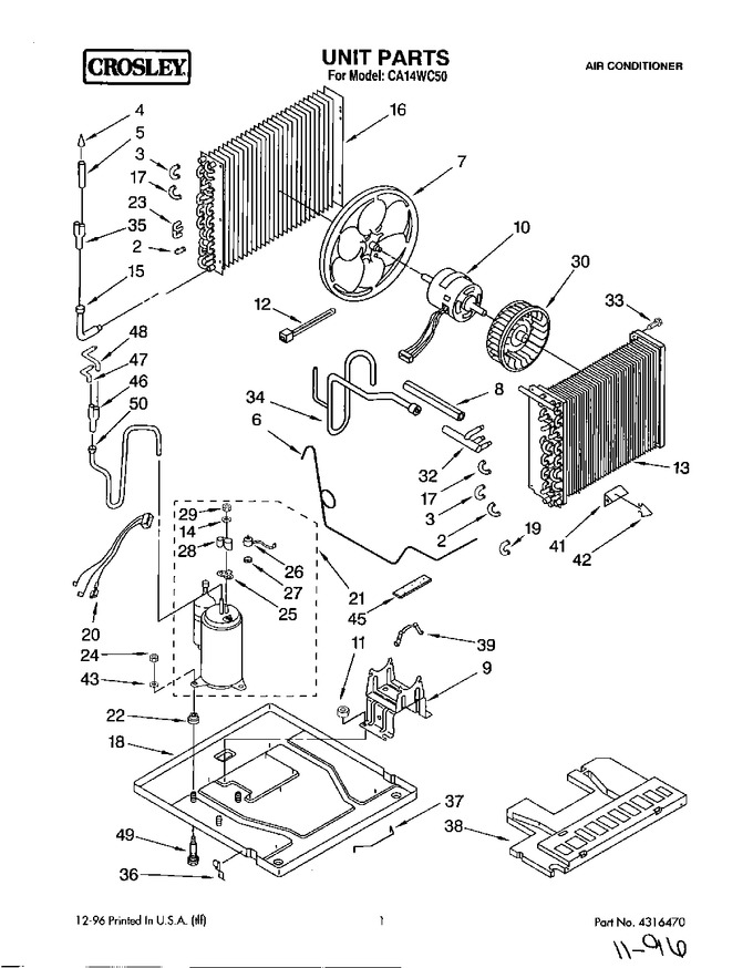 Diagram for CA14WC50