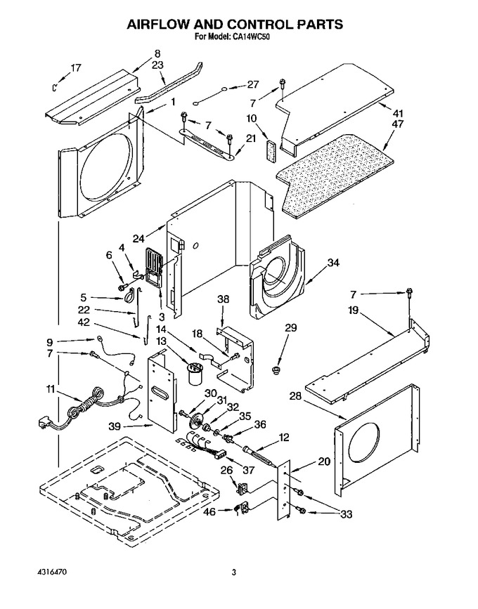 Diagram for CA14WC50