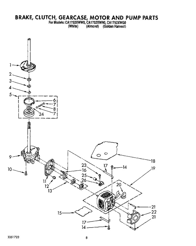 Diagram for CA1752XWW0