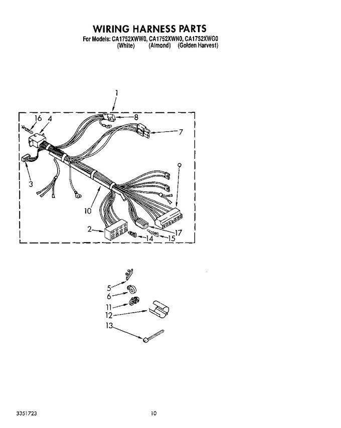 Diagram for CA1752XWN0