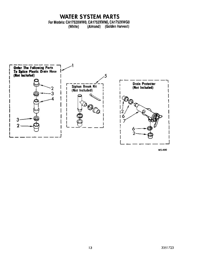 Diagram for CA1752XWG0