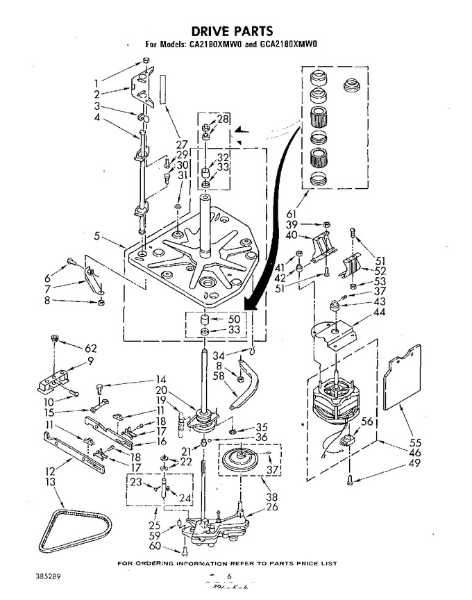 Diagram for GCA2180XMW0