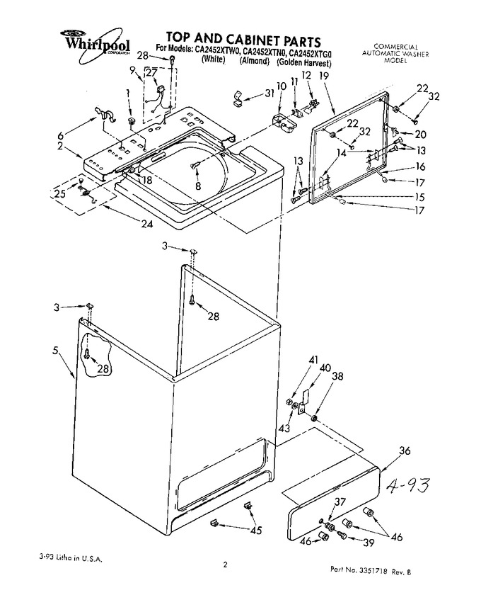 Diagram for CA2452XTG0