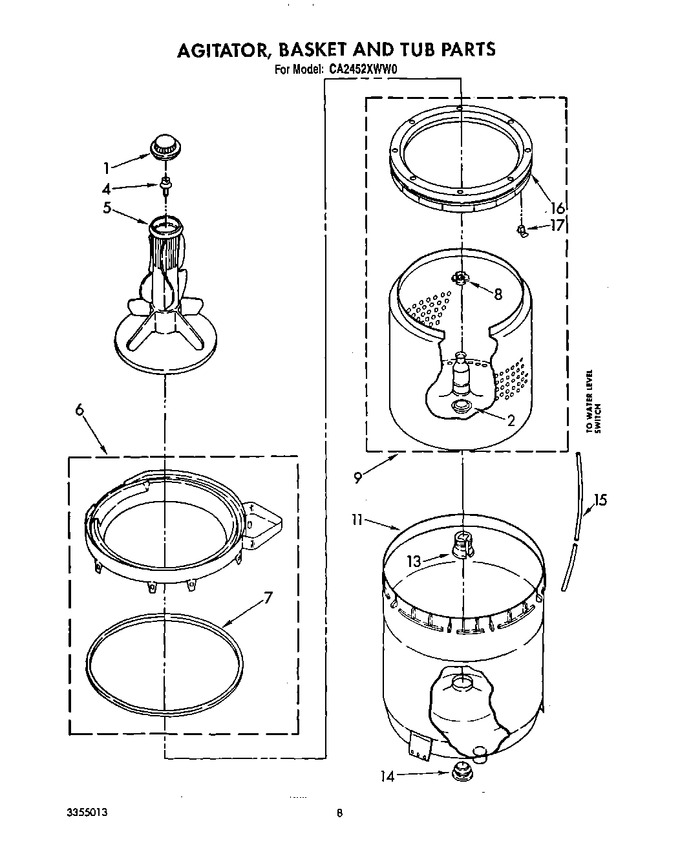 Diagram for CA2452XWW0