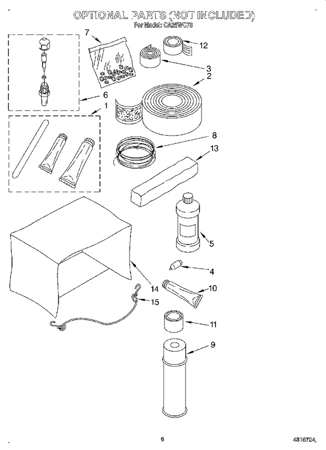 Diagram for CA25WC70