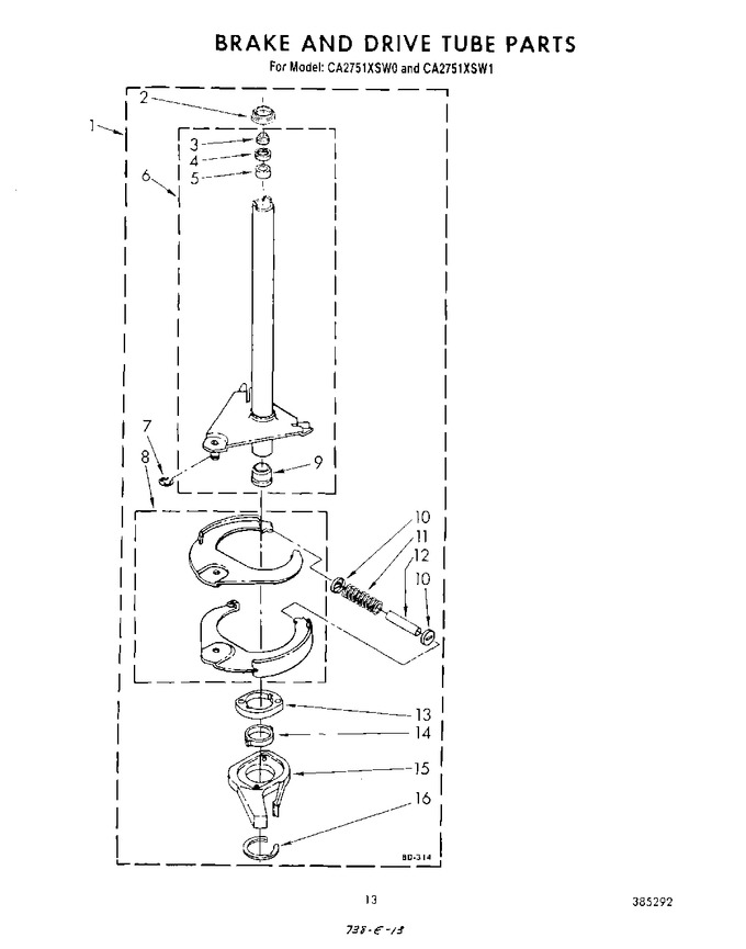 Diagram for CA2751XSW1