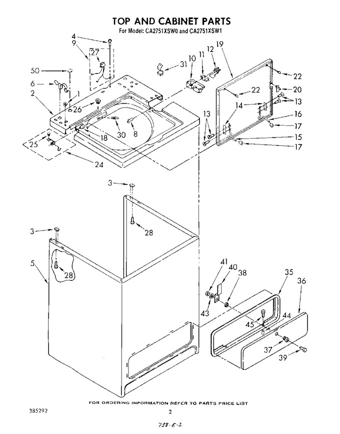 Diagram for CA2751XSW1