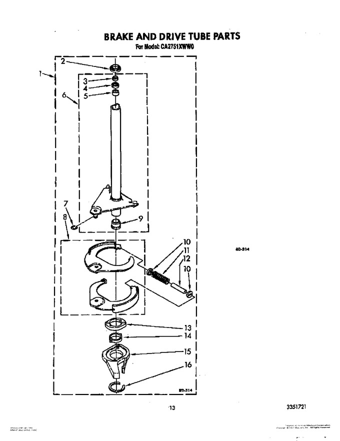 Diagram for CA2751XWG0