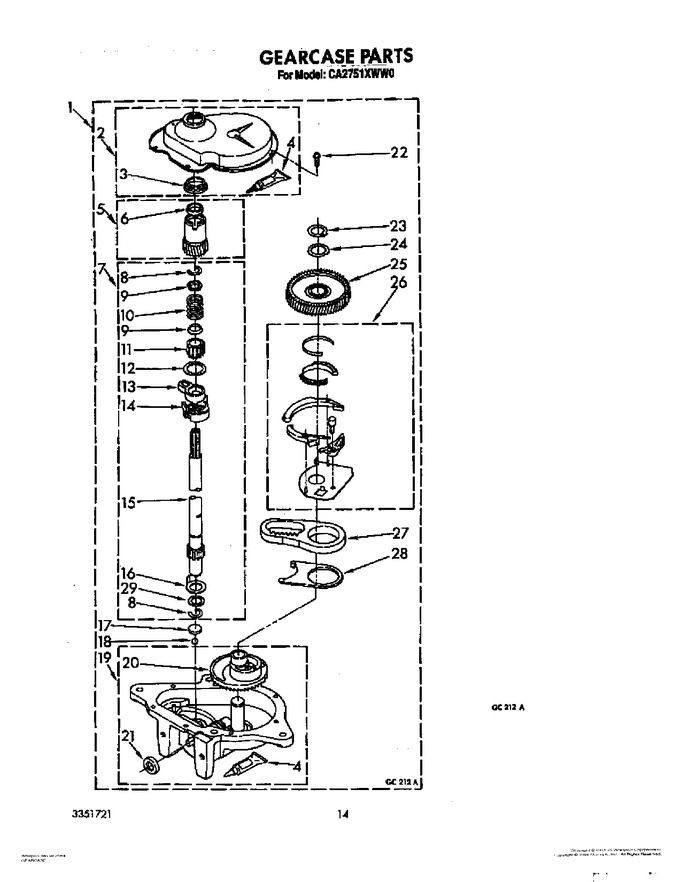 Diagram for CA2751XWG0