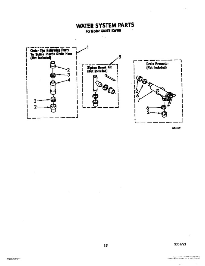 Diagram for CA2751XWG0