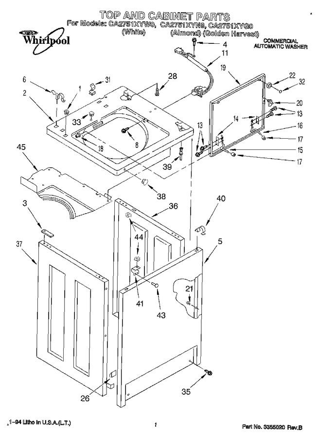 Diagram for CA2751XYN0
