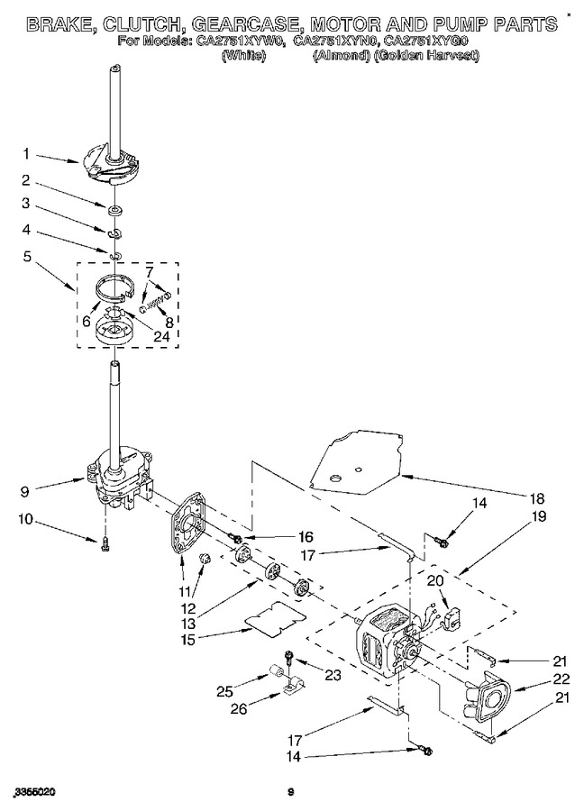 Diagram for CA2751XYG0
