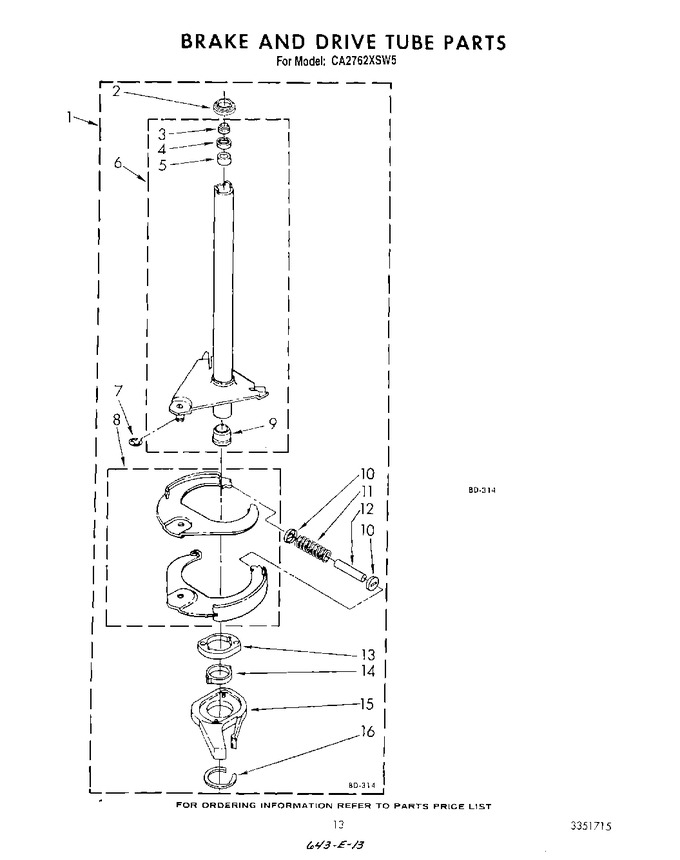 Diagram for CA2762XSW5
