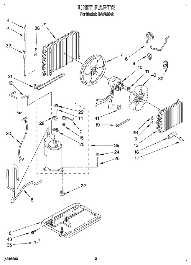 Diagram for CA5WM42