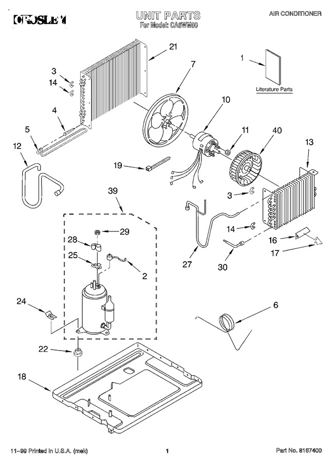Diagram for CA6WM00