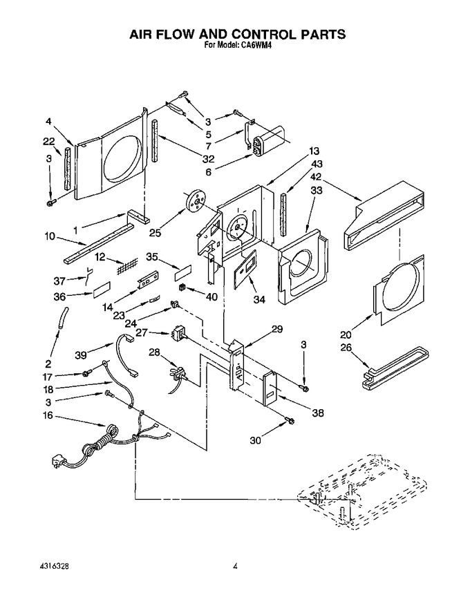 Diagram for CA6WM4