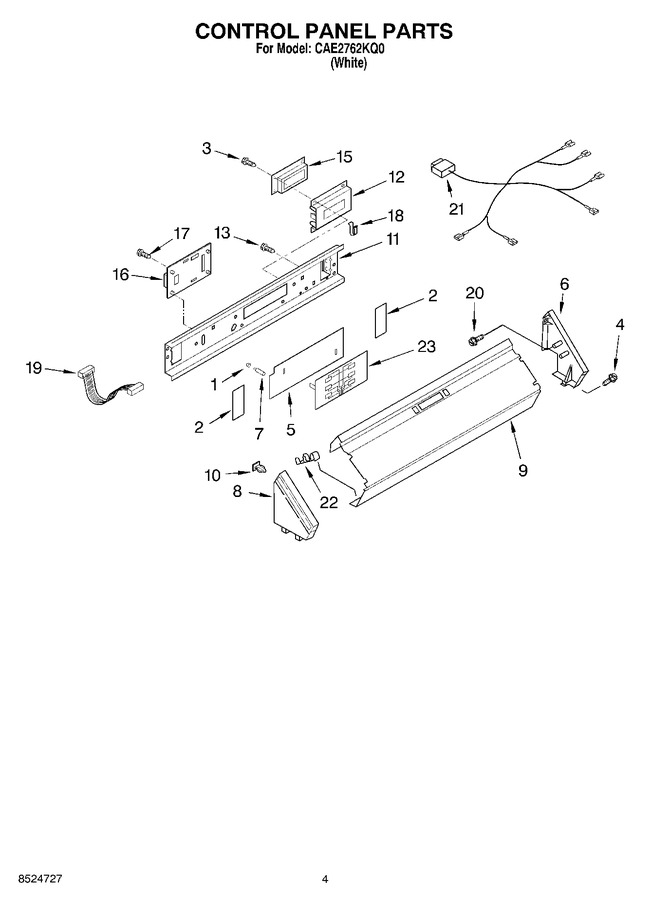Diagram for CAE2762KQ0