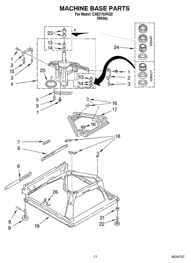 Diagram for CAE2762KQ0