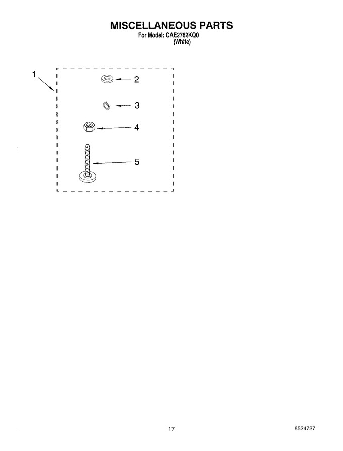 Diagram for CAE2762KQ0