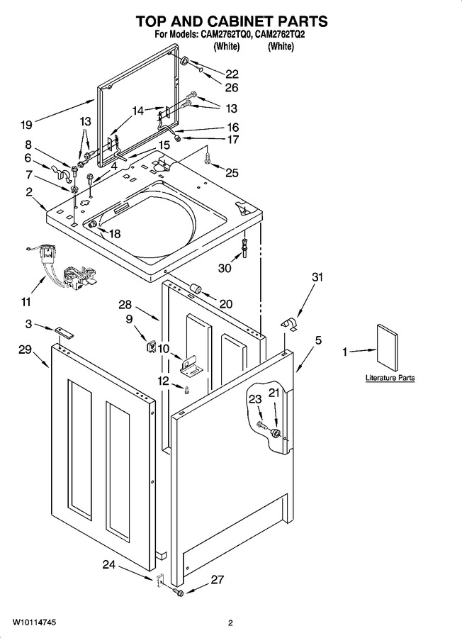 Diagram for CAM2762TQ0