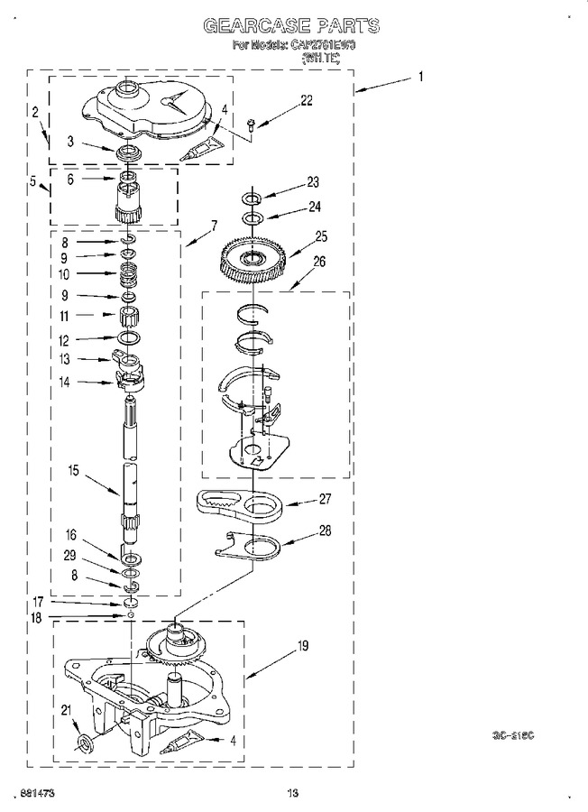 Diagram for CAP2761EW0