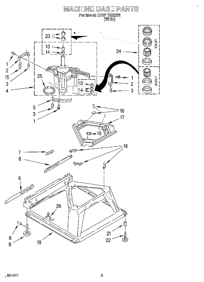 Diagram for CAW1762EW0