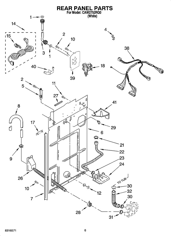 Diagram for CAW2752RQ0
