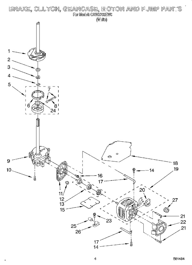 Diagram for CAW2762EW0
