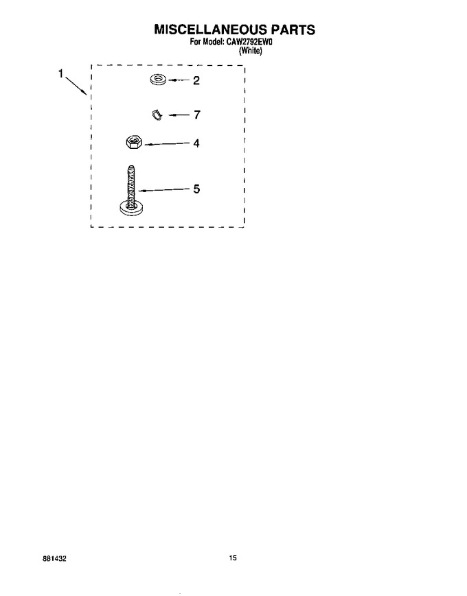 Diagram for CAW2792EW0
