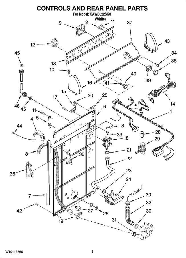Diagram for CAWB522SQ0