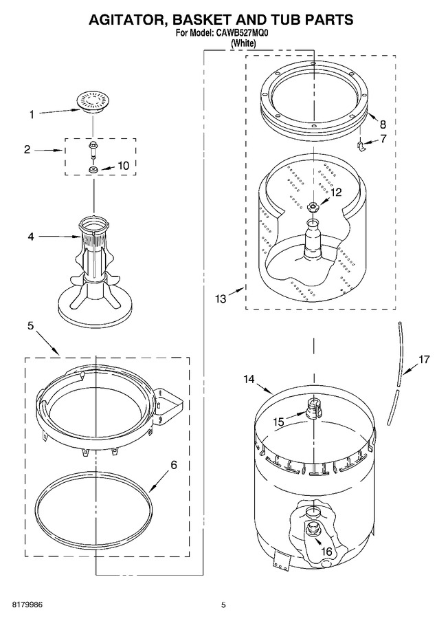Diagram for CAWB527MQ0