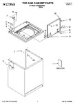 Diagram for 01 - Top And Cabinet Parts