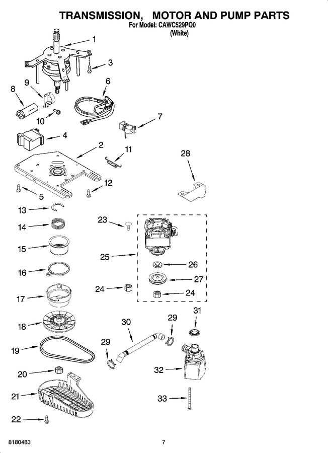 Diagram for CAWC529PQ0