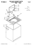 Diagram for 01 - Top And Cabinet Parts