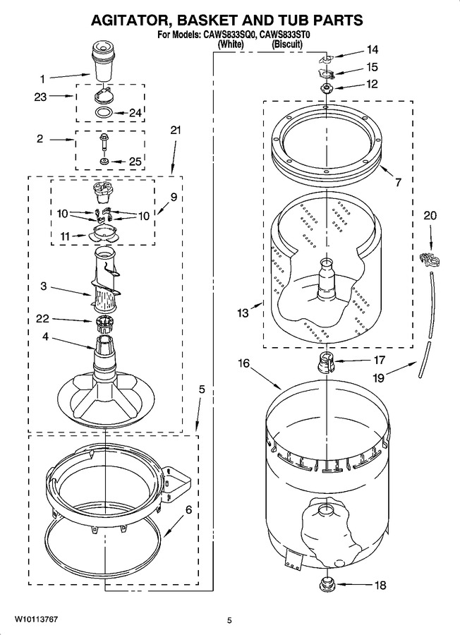 Diagram for CAWS833ST0