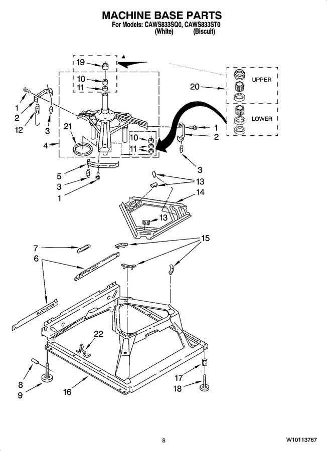 Diagram for CAWS833ST0