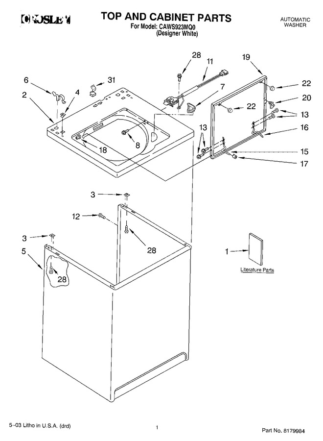 Diagram for CAWS923MQ0