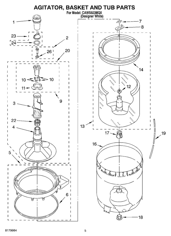 Diagram for CAWS923MQ0