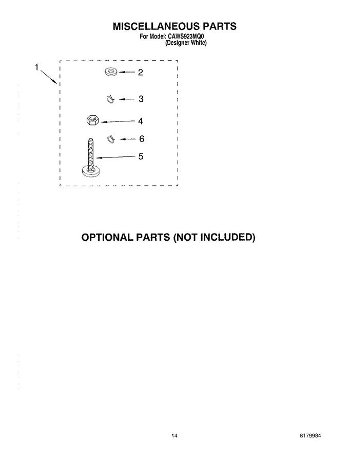 Diagram for CAWS923MQ0
