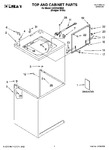 Diagram for 01 - Top And Cabinet Parts